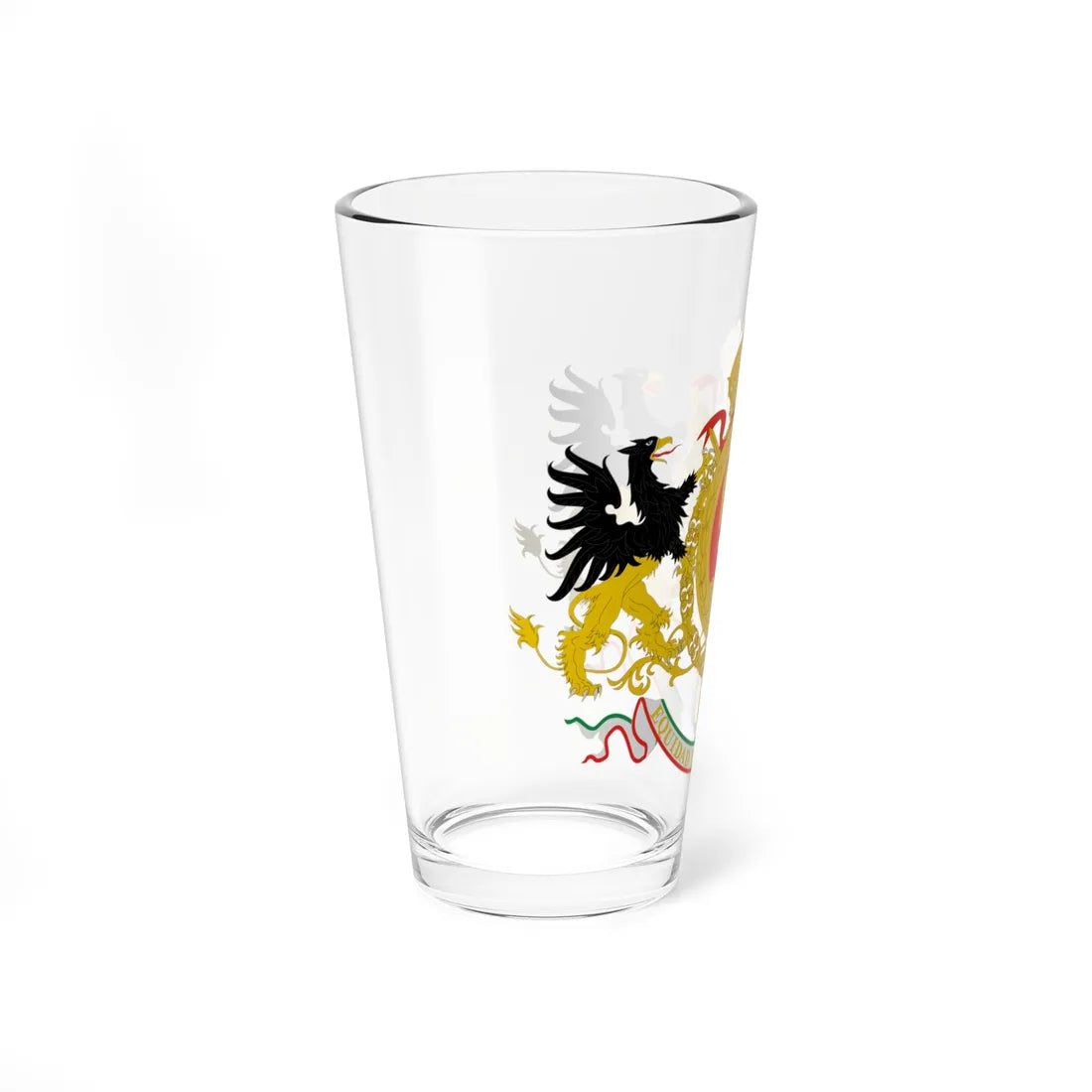 Coat of arms of Mexico 1864-1867 2 (Mexico) (Coat of Arms) Pint Glass 16oz - Go Mug Yourself