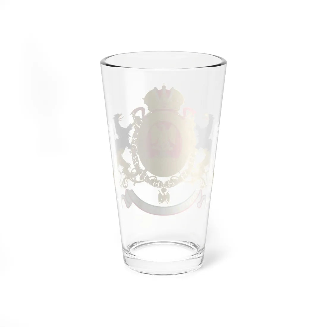 Coat of arms of Mexico 1864-1867 2 (Mexico) (Coat of Arms) Pint Glass 16oz - Go Mug Yourself