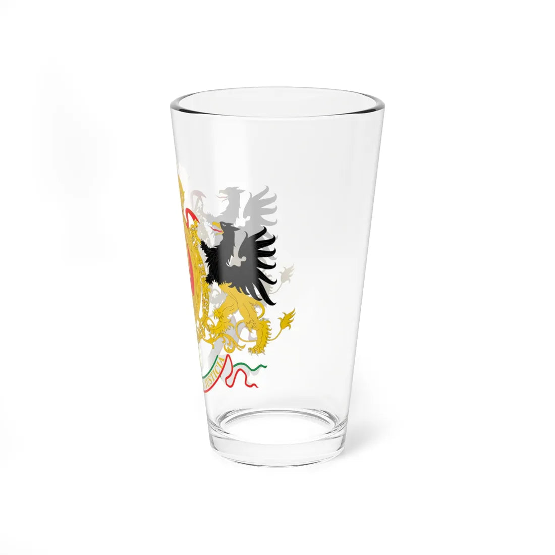 Coat of arms of Mexico 1864-1867 2 (Mexico) (Coat of Arms) Pint Glass 16oz - Go Mug Yourself