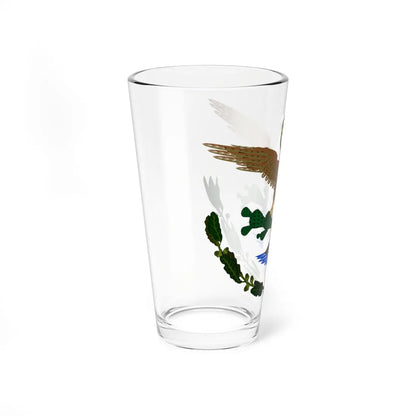 Coat of arms of Mexico 1893-1916 (Mexico) (Coat of Arms) Pint Glass 16oz - Go Mug Yourself
