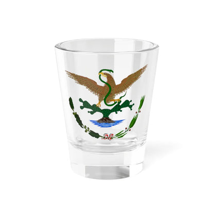 Coat of arms of Mexico 1893-1916 (Mexico) (Coat of Arms) Shot Glass 1.5oz 1.5oz - Go Mug Yourself