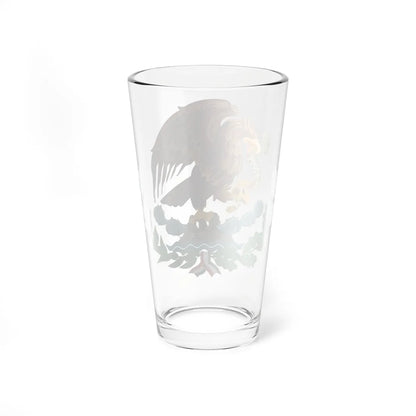 Coat of arms of Mexico 1916-1934 (Mexico) (Coat of Arms) Pint Glass 16oz - Go Mug Yourself