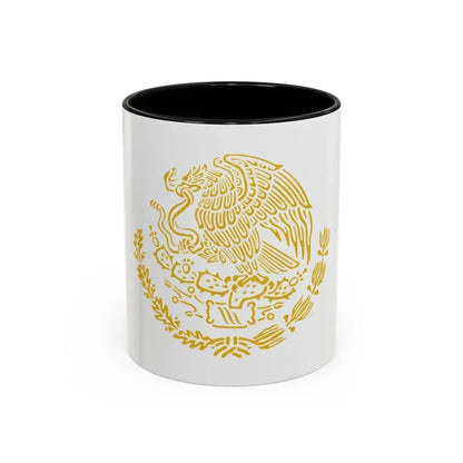 Coat of arms of Mexico 2 - Accent Coffee Mug 11oz Black - Go Mug Yourself