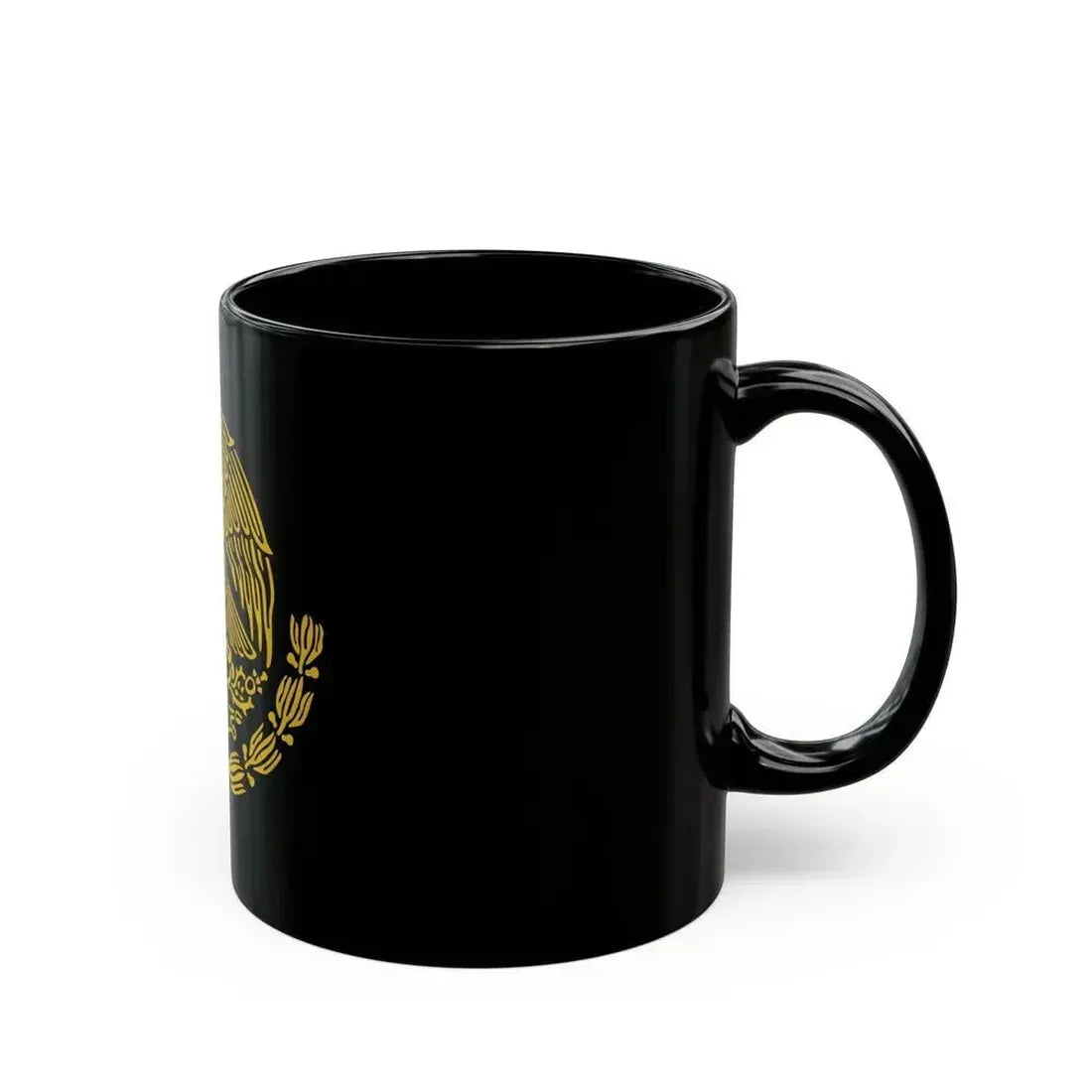 Coat of arms of Mexico 2 - Black Coffee Mug - Go Mug Yourself