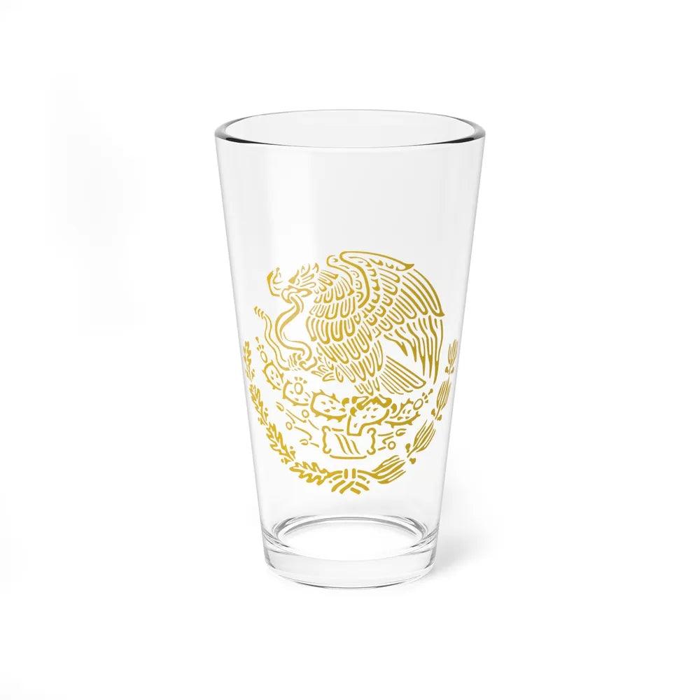 Coat of arms of Mexico 2 - Pint Glass 16oz-16oz-Go Mug Yourself