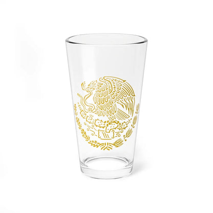 Coat of arms of Mexico 2 - Pint Glass 16oz-16oz-Go Mug Yourself