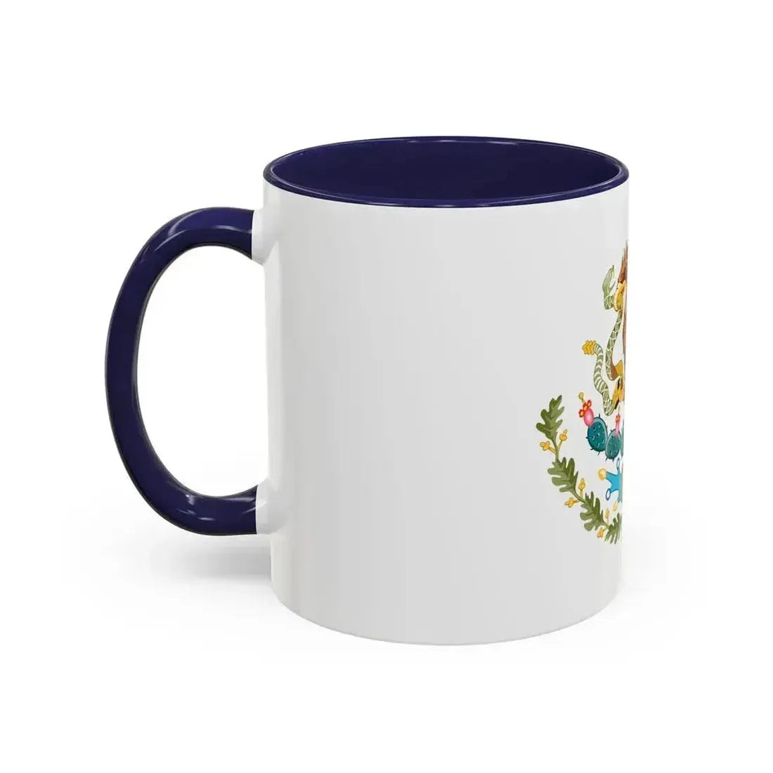 Coat of arms of Mexico - Accent Coffee Mug - Go Mug Yourself