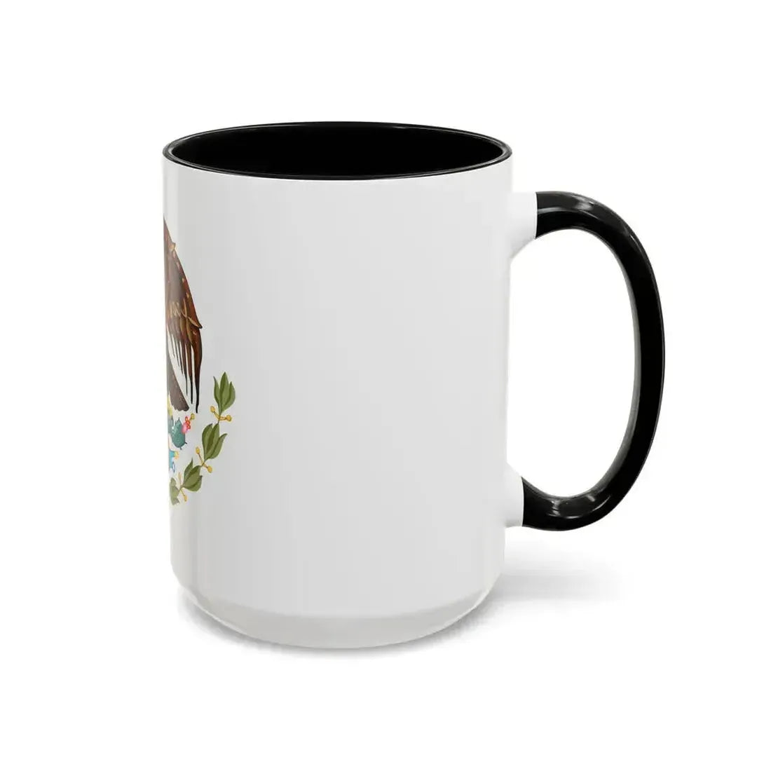 Coat of arms of Mexico - Accent Coffee Mug - Go Mug Yourself