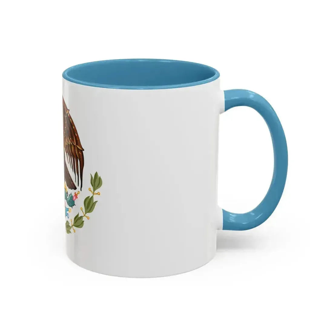 Coat of arms of Mexico - Accent Coffee Mug - Go Mug Yourself