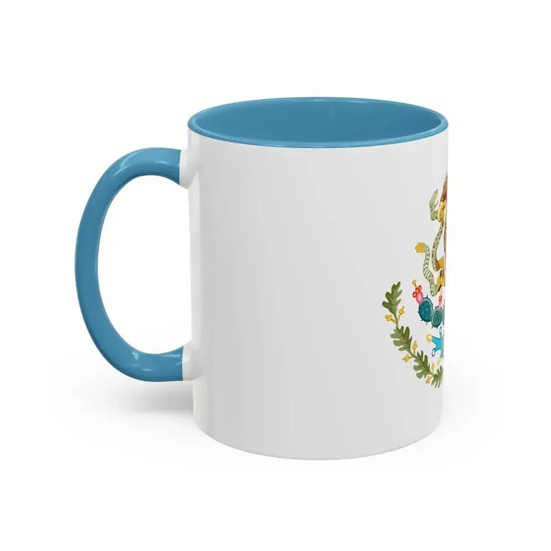 Coat of arms of Mexico - Accent Coffee Mug - Go Mug Yourself