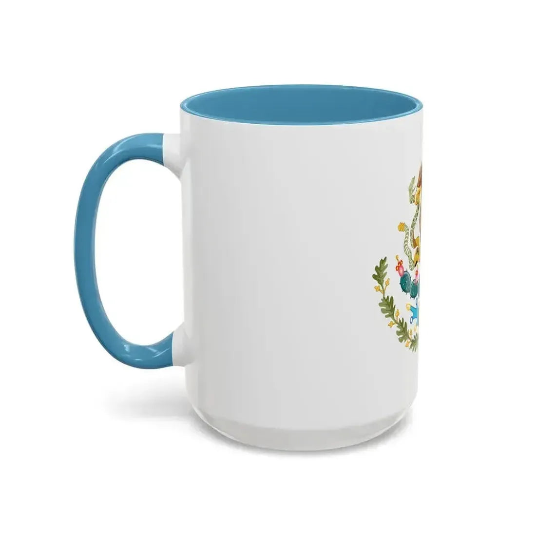 Coat of arms of Mexico - Accent Coffee Mug - Go Mug Yourself