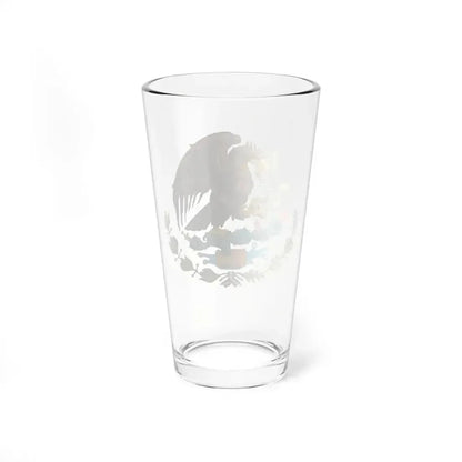 Coat of arms of Mexico - Pint Glass 16oz - Go Mug Yourself