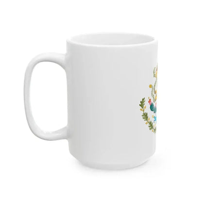 Coat of arms of Mexico - White Coffee Mug - Go Mug Yourself