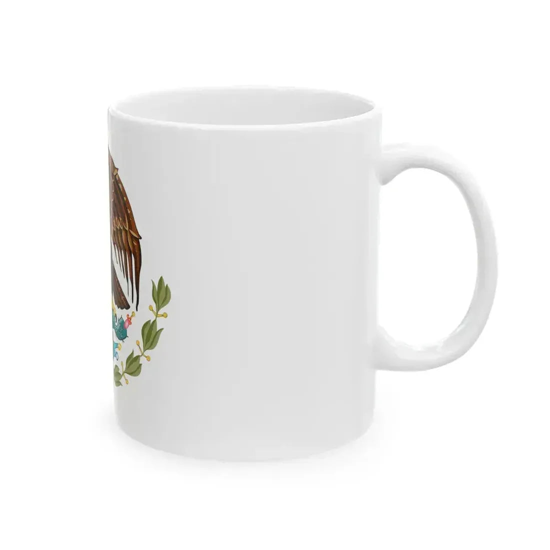 Coat of arms of Mexico - White Coffee Mug - Go Mug Yourself