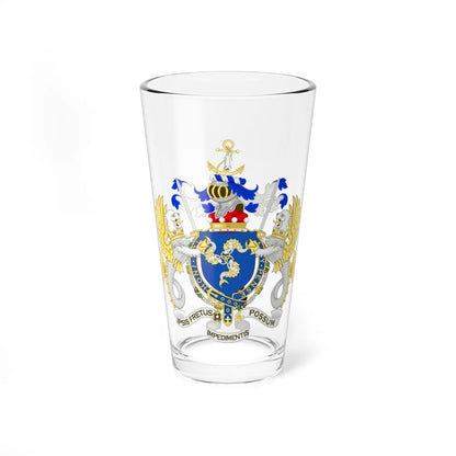Coat of Arms of Michael Baron Boyce (United Kingdom) (Coat of Arms) Pint Glass 16oz 16oz - Go Mug Yourself