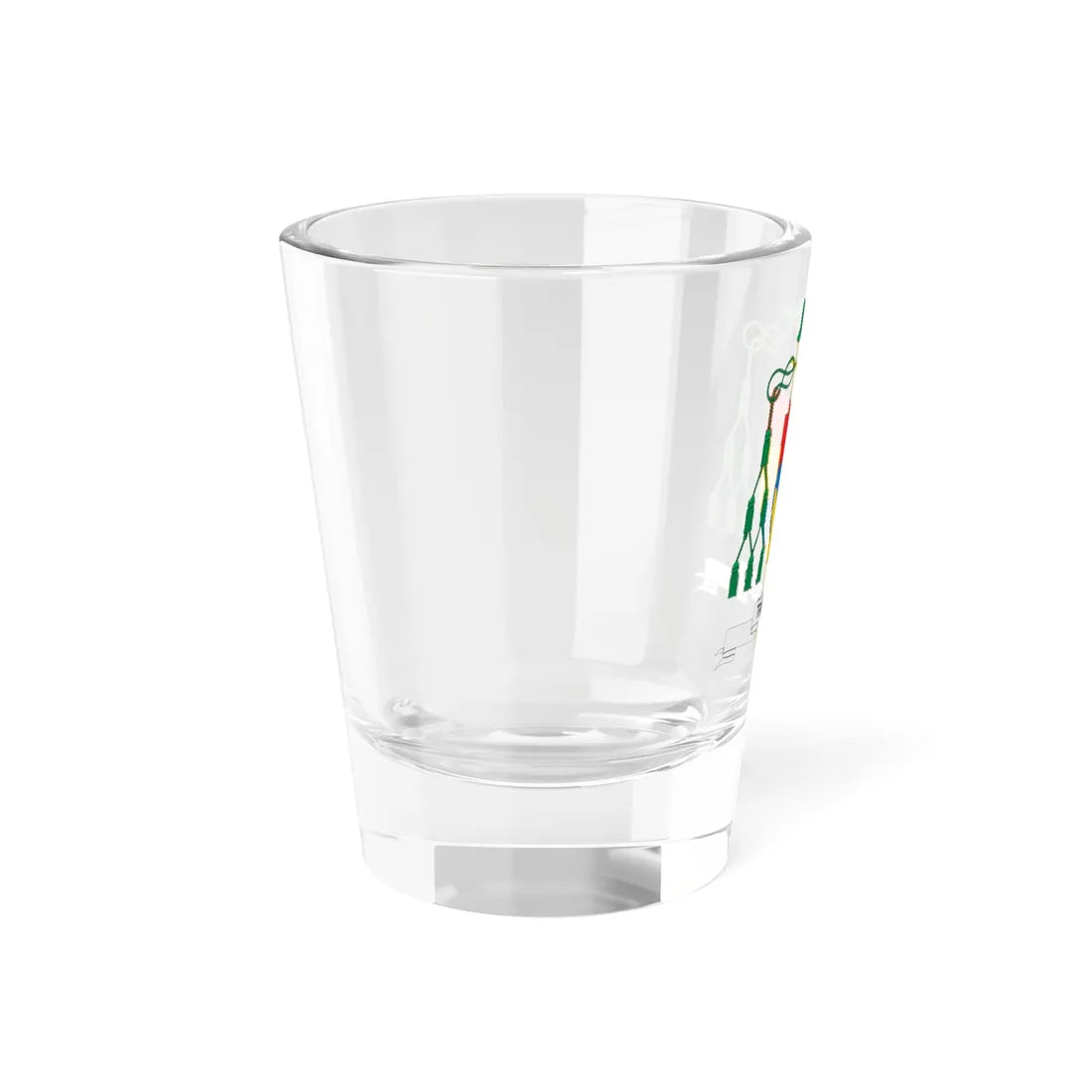 Coat of arms of Michael Joseph Dooley (New Zealand) (Coat of Arms) Shot Glass 1.5oz - Go Mug Yourself