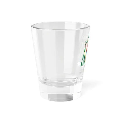 Coat of arms of Michael Joseph Dooley (New Zealand) (Coat of Arms) Shot Glass 1.5oz - Go Mug Yourself