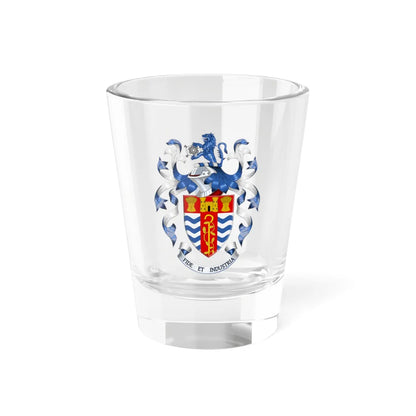 Coat of arms of Mid Devon District Council (England) (Coat of Arms) Shot Glass 1.5oz 1.5oz - Go Mug Yourself