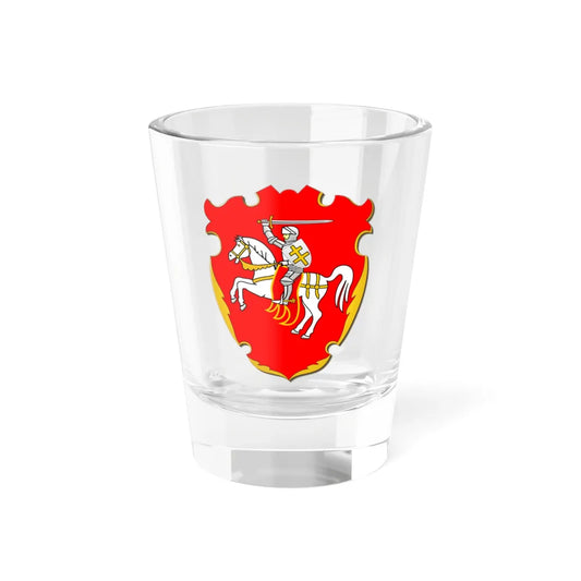 Coat of Arms of Miensk Voivodeship (Belarus) (Coat of Arms) Shot Glass 1.5oz 1.5oz - Go Mug Yourself