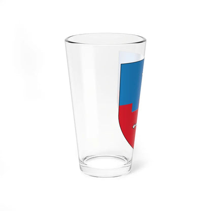 Coat of Arms of Mikaševičy Belarus (Belarus) (Coat of Arms) Pint Glass 16oz - Go Mug Yourself