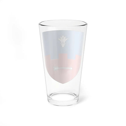 Coat of Arms of Mikaševičy Belarus (Belarus) (Coat of Arms) Pint Glass 16oz - Go Mug Yourself