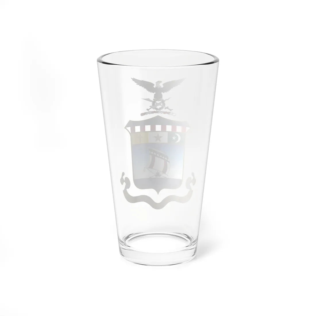 Coat of arms of Mindanao and Sulu (Philippines) (Coat of Arms) Pint Glass 16oz - Go Mug Yourself