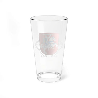 Coat of Arms of Ministry of Agriculture Lithuania - Pint Glass 16oz-Go Mug Yourself