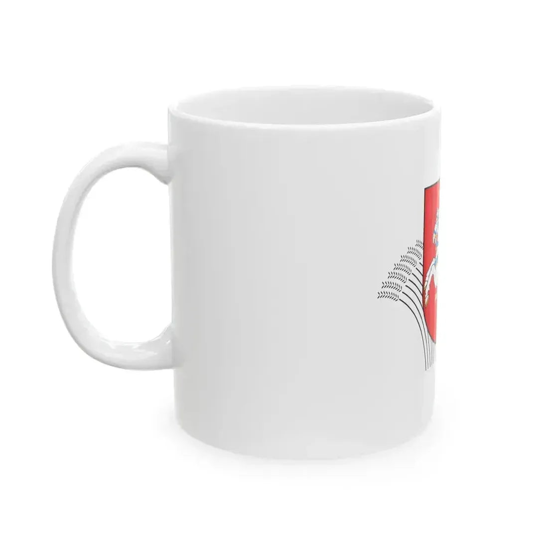 Coat of Arms of Ministry of Agriculture Lithuania - White Coffee Mug - Go Mug Yourself