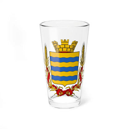 Coat of arms of Minsk 1859 (Russia) (Coat of Arms) Pint Glass 16oz 16oz - Go Mug Yourself