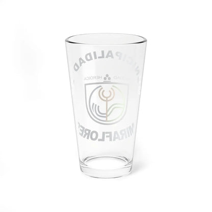 Coat of arms of Miraflores (Peru) (Coat of Arms) Pint Glass 16oz - Go Mug Yourself