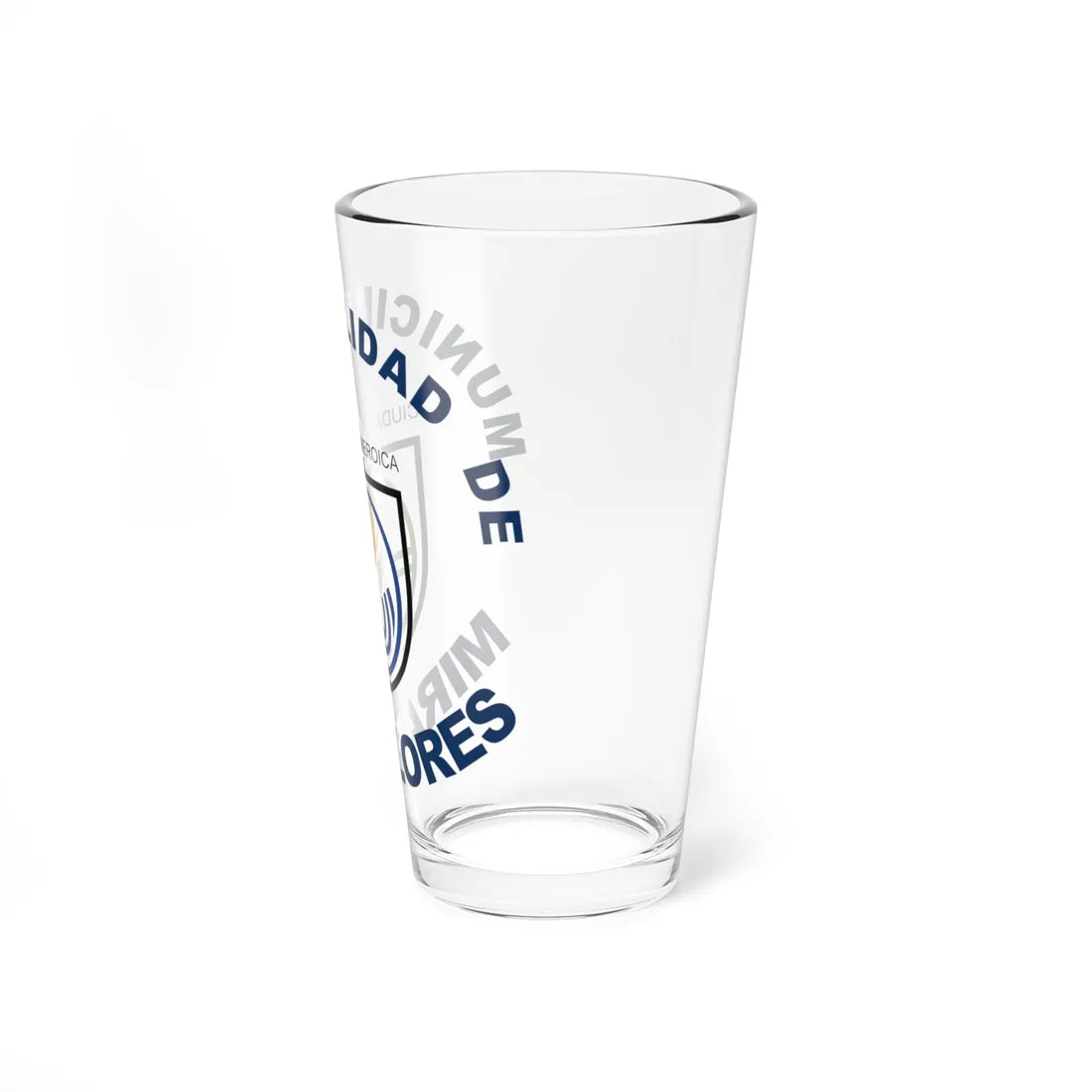 Coat of arms of Miraflores (Peru) (Coat of Arms) Pint Glass 16oz - Go Mug Yourself
