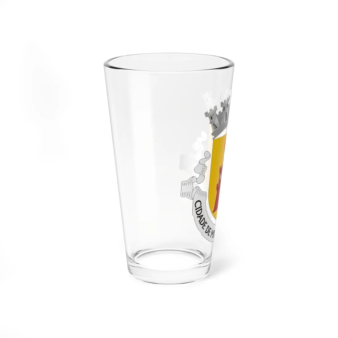 Coat of arms of Miranda do Douro (Iran) (Coat of Arms) Pint Glass 16oz - Go Mug Yourself