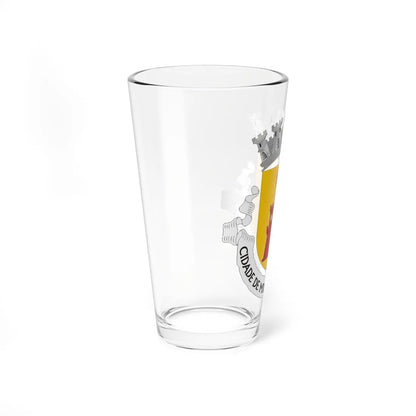 Coat of arms of Miranda do Douro (Iran) (Coat of Arms) Pint Glass 16oz - Go Mug Yourself