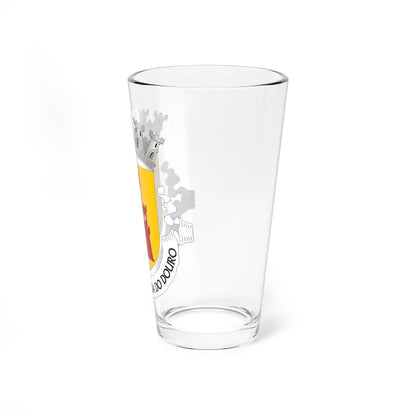 Coat of arms of Miranda do Douro (Iran) (Coat of Arms) Pint Glass 16oz - Go Mug Yourself