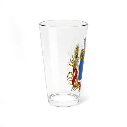 Coat of arms of Mirgorod 1864 (Ukraine) (Coat of Arms) Pint Glass 16oz - Go Mug Yourself