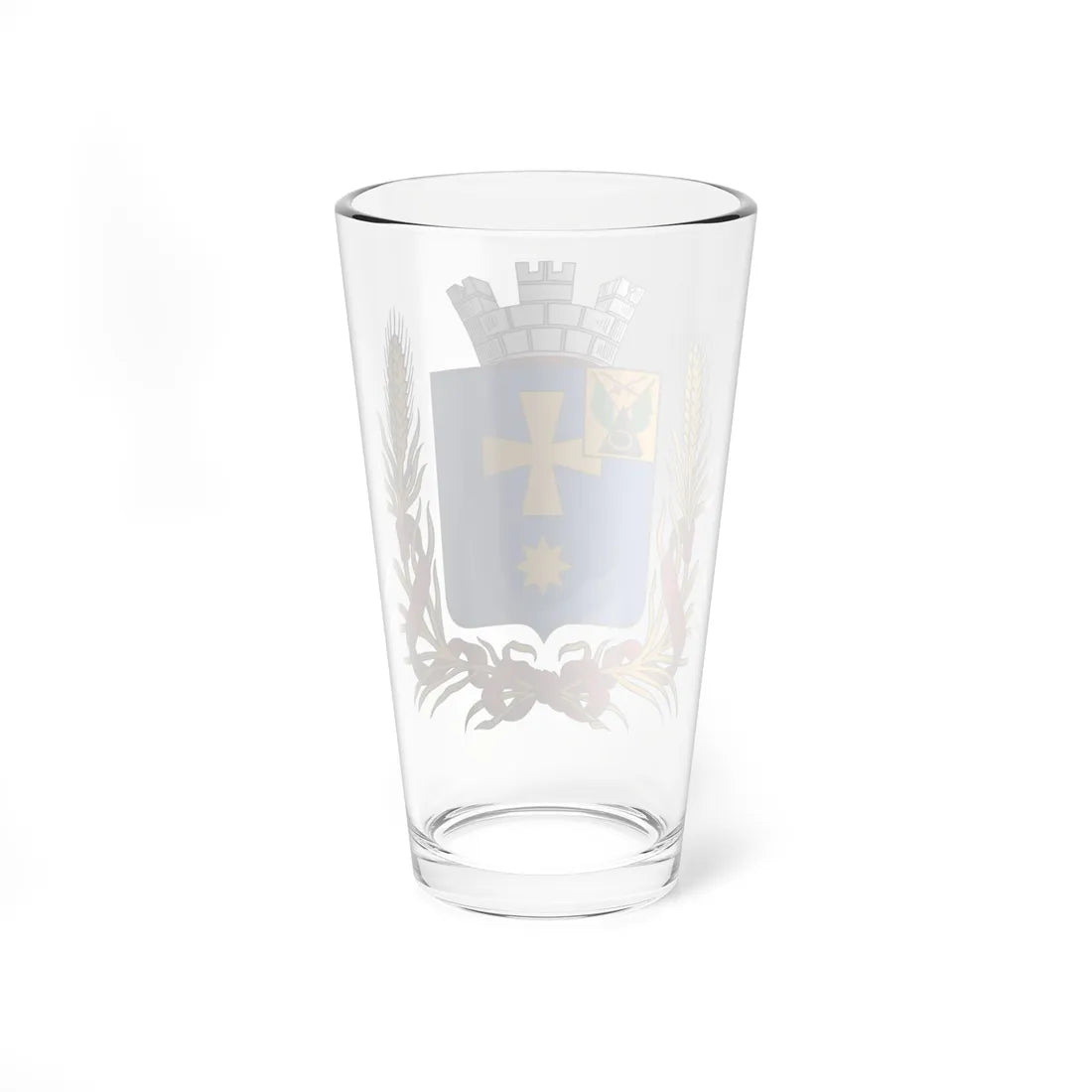 Coat of arms of Mirgorod 1864 (Ukraine) (Coat of Arms) Pint Glass 16oz - Go Mug Yourself