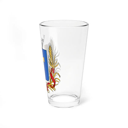 Coat of arms of Mirgorod 1864 (Ukraine) (Coat of Arms) Pint Glass 16oz - Go Mug Yourself