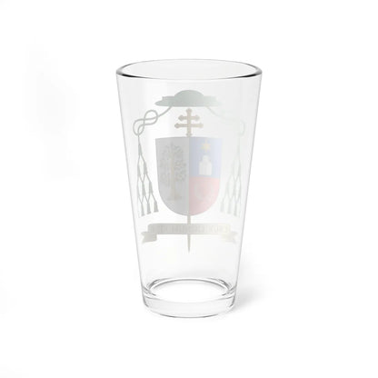 Coat of arms of Mitja Leskovar (Spain) (Coat of Arms) Pint Glass 16oz - Go Mug Yourself