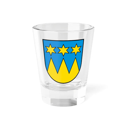 Coat of arms of Moenthal (Switzerland) (Coat of Arms) Shot Glass 1.5oz 1.5oz - Go Mug Yourself