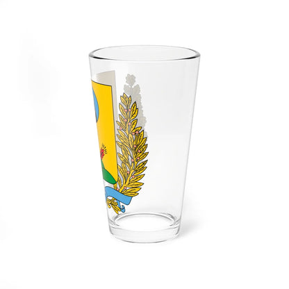 Coat of arms of Mohilev Oblast (Belarus) (Coat of Arms) Pint Glass 16oz - Go Mug Yourself