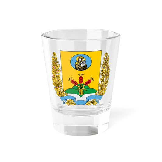 Coat of arms of Mohilev Oblast (Belarus) (Coat of Arms) Shot Glass 1.5oz 1.5oz - Go Mug Yourself
