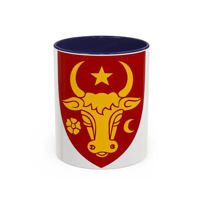 Coat of arms of Moldavia - Accent Coffee Mug 11oz Navy - Go Mug Yourself