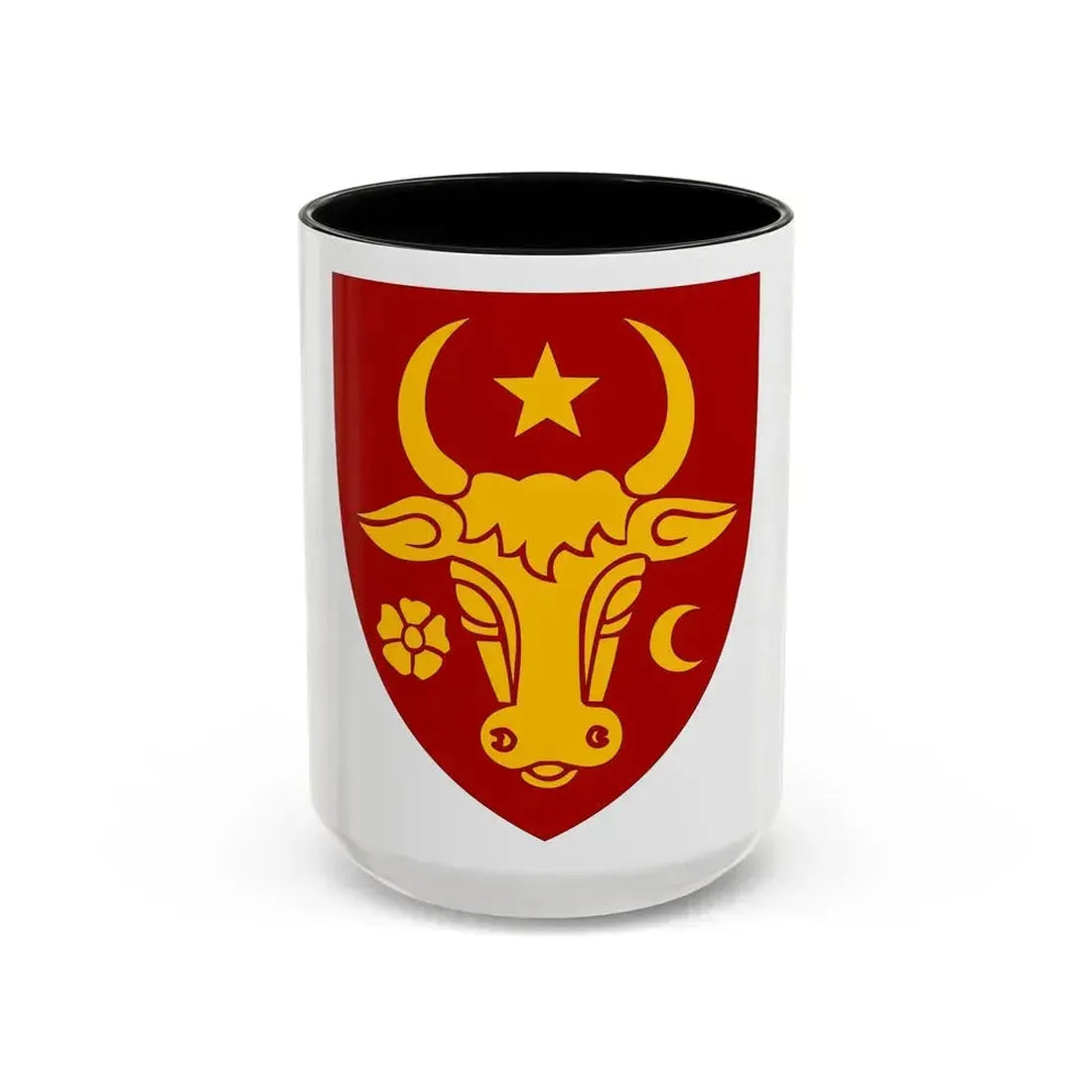 Coat of arms of Moldavia - Accent Coffee Mug 15oz Black - Go Mug Yourself