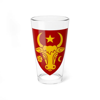 Coat of arms of Moldavia (Oman) (Coat of Arms) Pint Glass 16oz 16oz - Go Mug Yourself