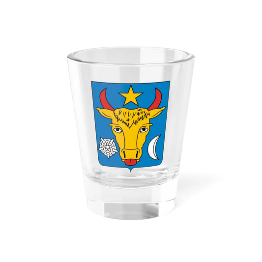 Coat of arms of Moldavian Democratic Republic (Moldova) (Coat of Arms) Shot Glass 1.5oz 1.5oz - Go Mug Yourself