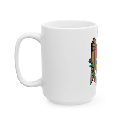 Coat of arms of Moldova - White Coffee Mug-Go Mug Yourself