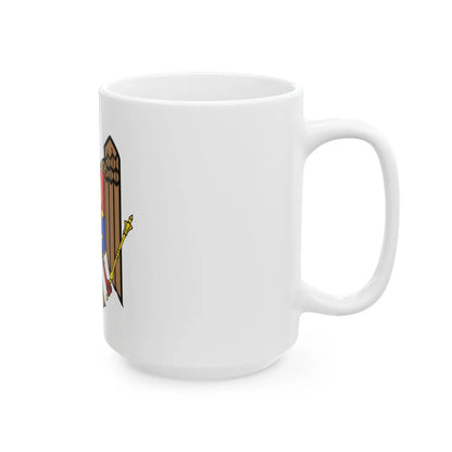 Coat of arms of Moldova - White Coffee Mug-Go Mug Yourself