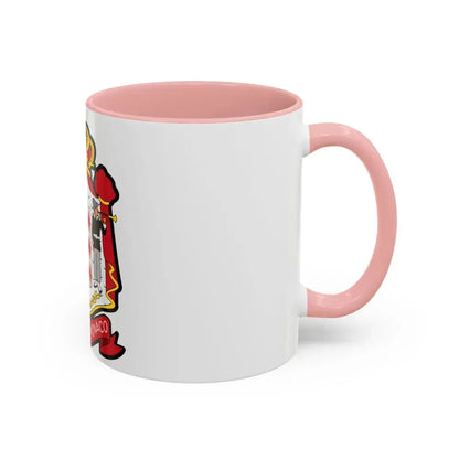 Coat of arms of Monaco - Accent Coffee Mug - Go Mug Yourself