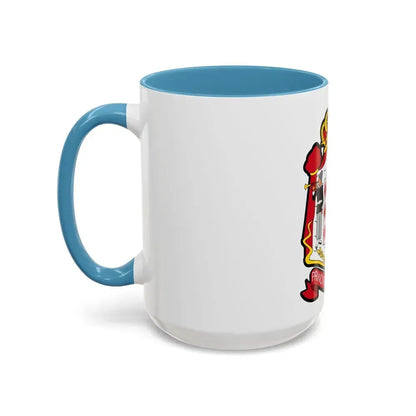 Coat of arms of Monaco - Accent Coffee Mug - Go Mug Yourself