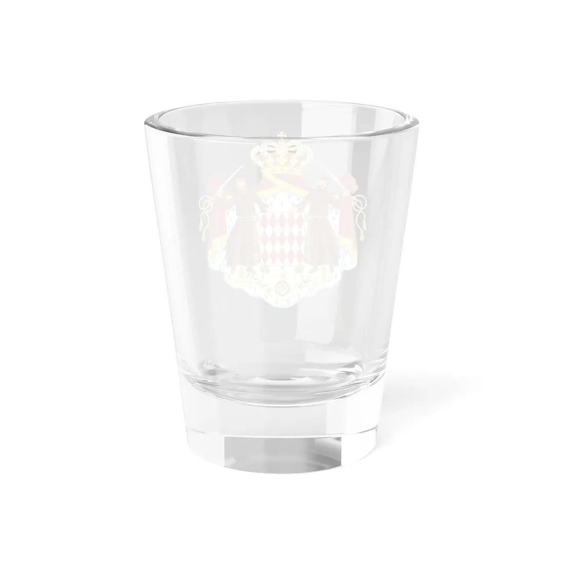 Coat of arms of Monaco (Monaco) (Coat of Arms) Shot Glass 1.5oz - Go Mug Yourself